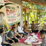 Pertemuan Dengan Petani Don Muzakir Ketua Umum DPN Tani Merdeka Indonesia bertemu dengan kelompok tani nangah-nangah, Kendari, Sulawesi Tenggara.