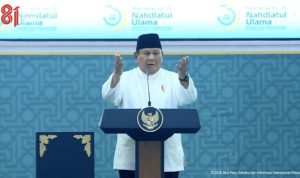 Presiden Prabowo Subianto Tutup Muktamar ke-35 Nahdlatul Ulama, Jombang, Jawa Timur, Senin (31/8/2026).