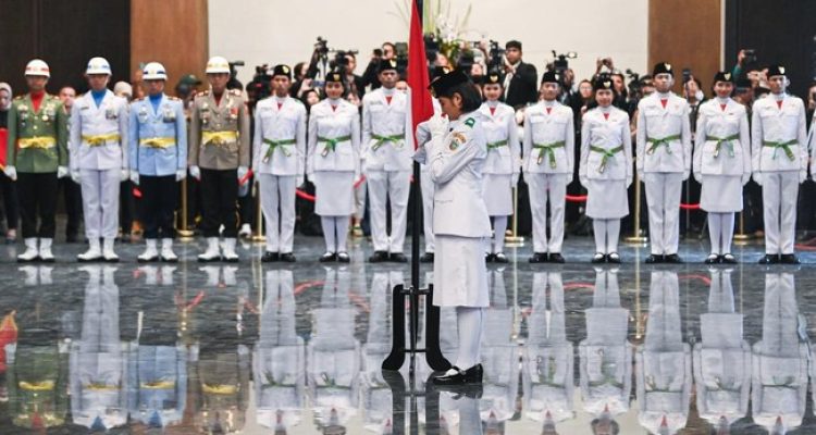 Siswa Sekolah Rakyat Ikut Jadi Paskibraka