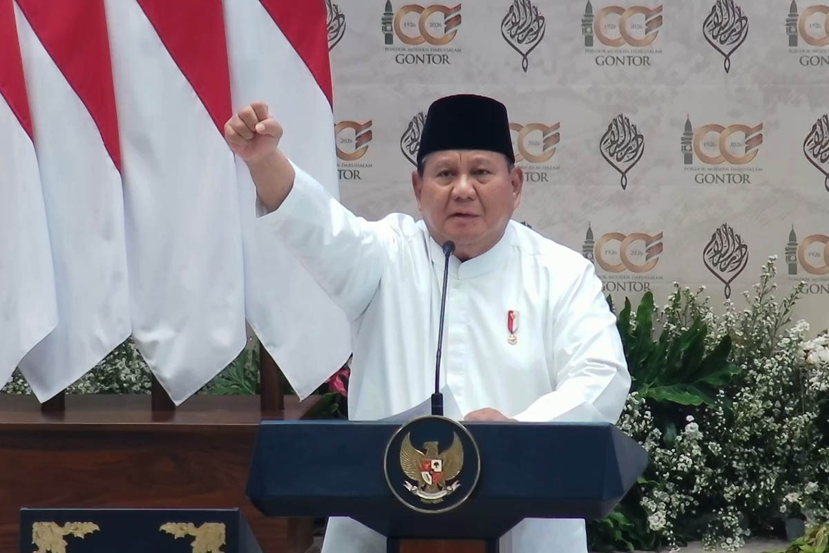 Presiden RI Prabowo Subianto