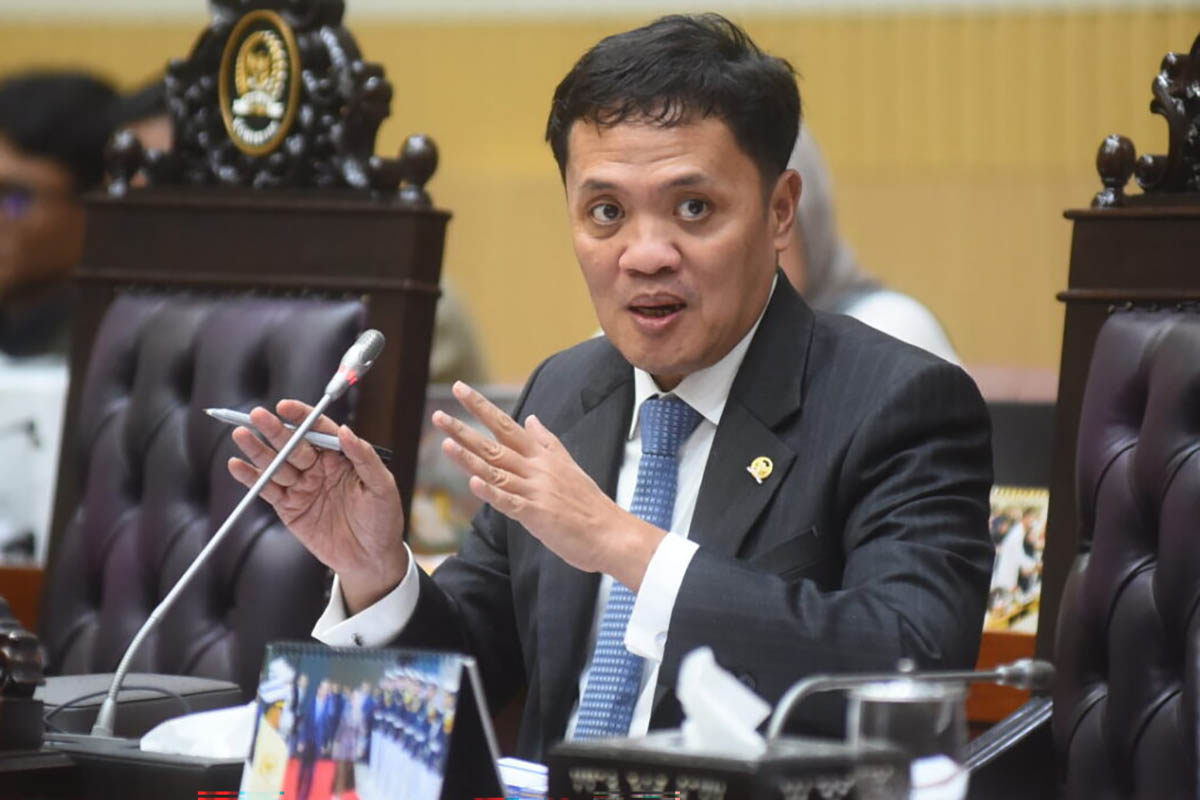Habiburokhman Ketua Komisi III DPR.