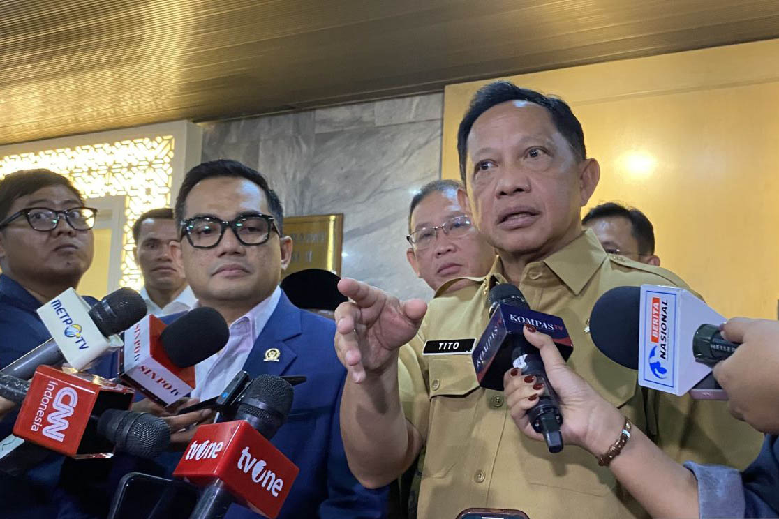 Muhammad Tito Karnavian Menteri Dalam Negeri.