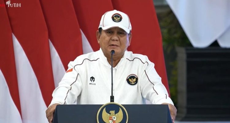 Presiden Prabowo Lepas Kontingen Indonesia Menuju Asian Games ke-20 Aichi Nagoya, 9 Sept 2026.