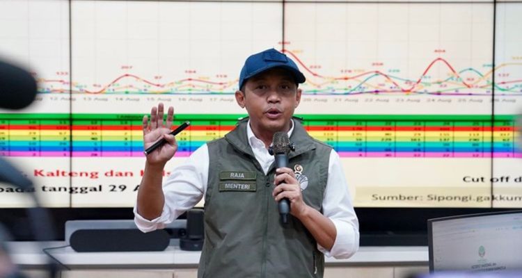 Raja Juli Antoni Menteri Kehutanan