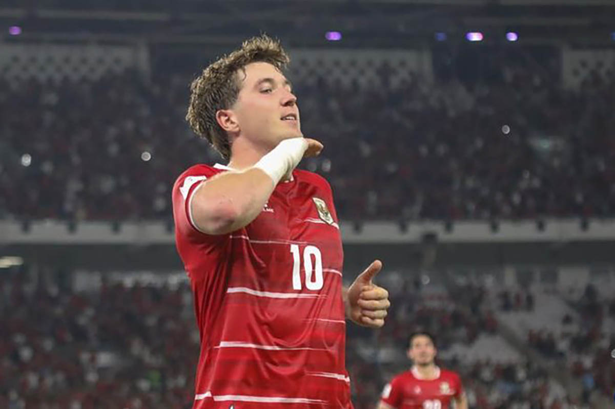 Pemain Timnas Indonesia Ole Romeny