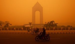 Kualitas udara di empat wilayah Indonesia, termasuk Palangka Raya dan Palembang, terdeteksi berbahaya dengan konsentrasi PM2.5 tinggi.