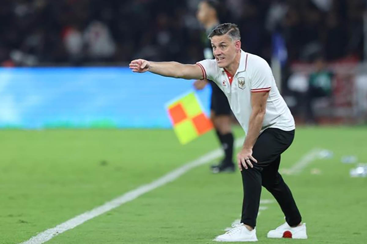 John Herdman Pelatih kepala Timnas Indonesia.
