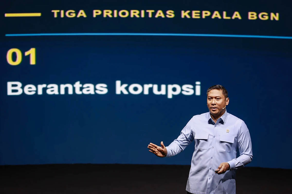 Sudaryono Kepala Badan Gizi Nasional (BGN).