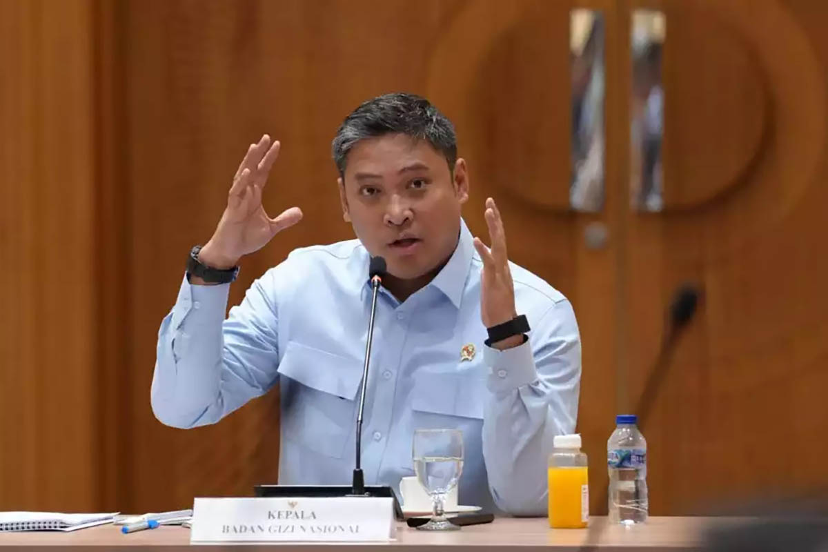 Kepala Badan Gizi Nasional (BGN) Sudaryono