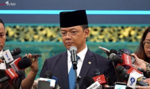 Menteri Koordinator Pembangunan Manusia dan Kekayaan Sugiono. Foto: BPMI Setpres