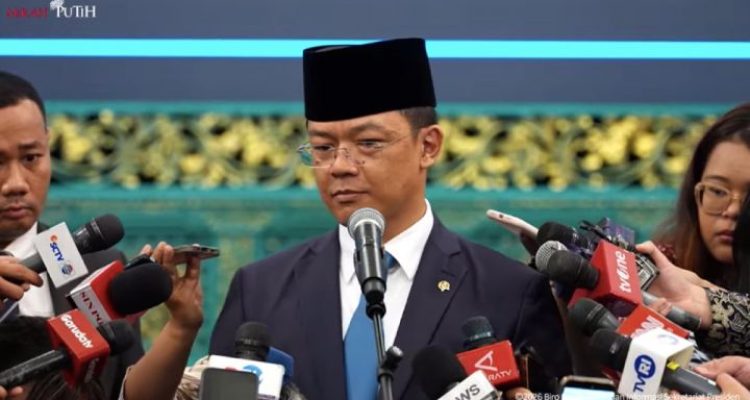 Menteri Koordinator Pembangunan Manusia dan Kekayaan Sugiono. Foto: BPMI Setpres