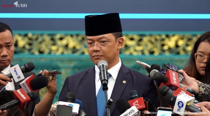 Menteri Koordinator Pembangunan Manusia dan Kekayaan Sugiono. Foto: BPMI Setpres