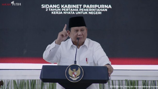 Presiden Prabowo Subianto.