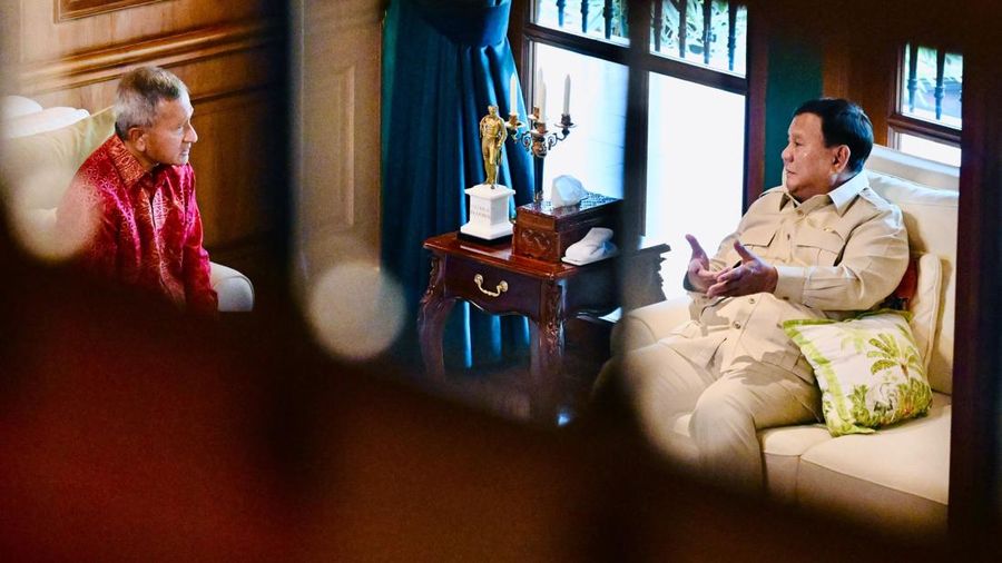 Presiden Prabowo Subianto menerima permohonan bertemu dari Menteri Luar Negeri Singapura, Vivian Balakrishnan, di kediaman Hambalang, Bogor, Jawa Barat, pada Rabu, (28/10/2026).