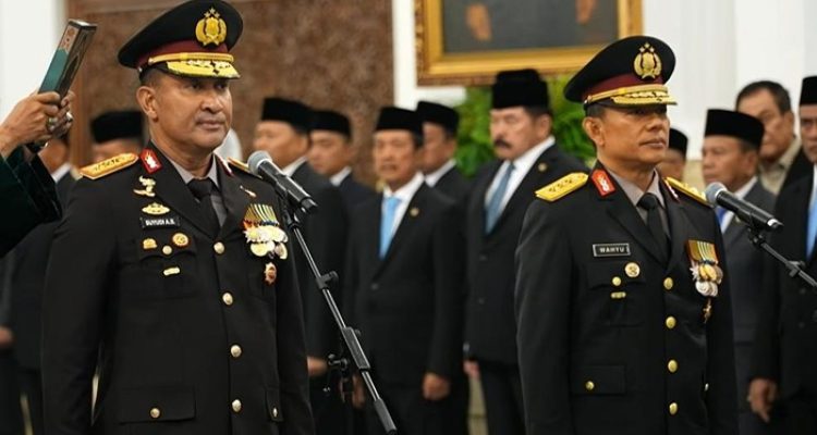 kapolri jenderal suyudi ario seto Presiden Prabowo Lantik Suyudi Ario Seto Jadi Kapolri