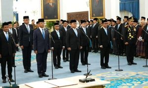 Pelantikan di Istana pada 1 Oktober 2026 (dok. YouTube Setpres)